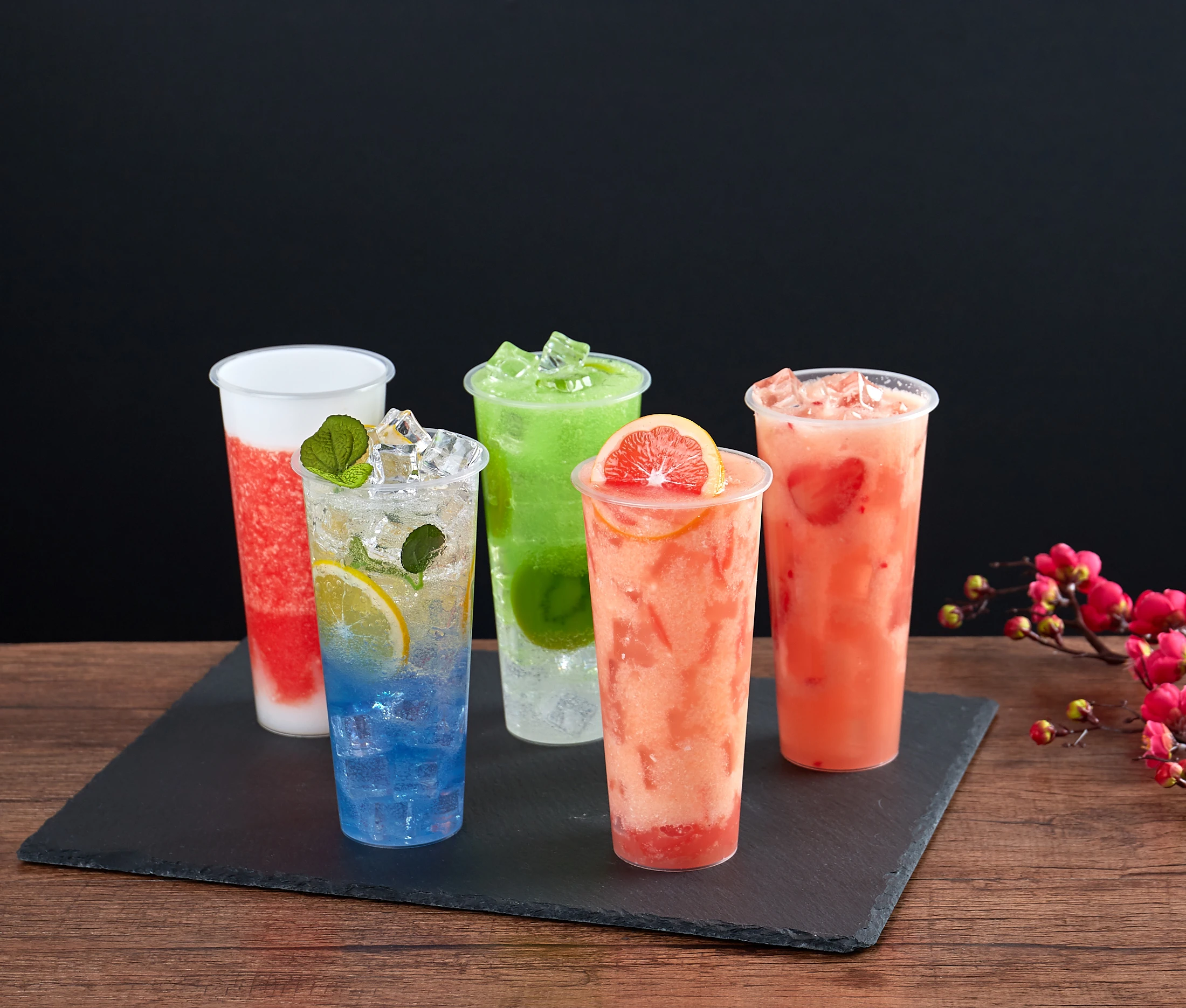 700 مللي مقلد شاي فواكه نموذج الحليب الشاي نموذج المشروبات شرب عينة الحلي الجريب فروت نموذج شاي فواكه وهمية الدعائم العرض