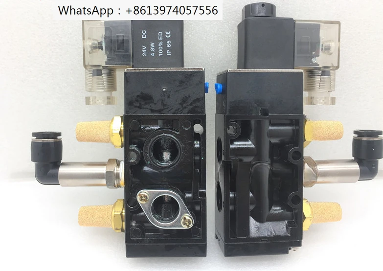 The solenoid valve of the five-port two-position knife cylinder is HNS523S3B and HPS523S3B