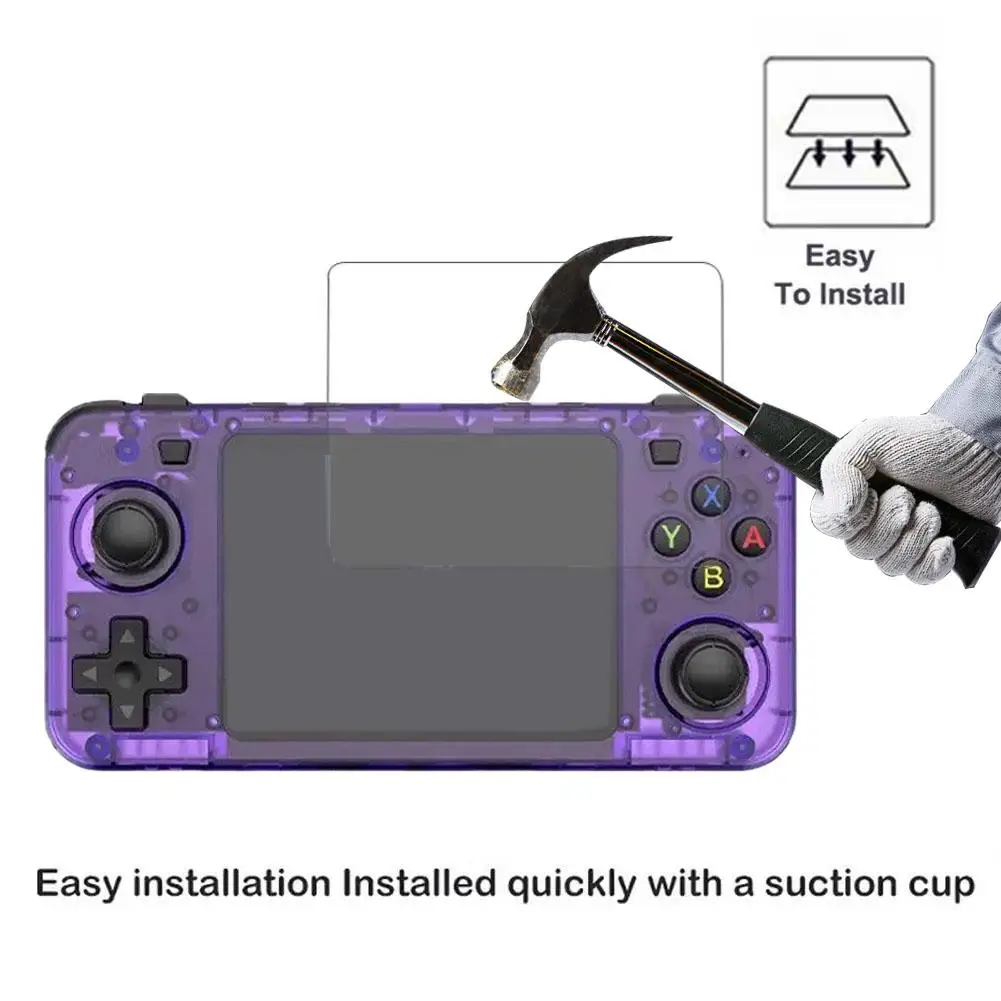 HD Tempered Glass Protective Film For BOYHOM R36H Game Console Accessories Waterproof And Scratch Resistant Screen Protector