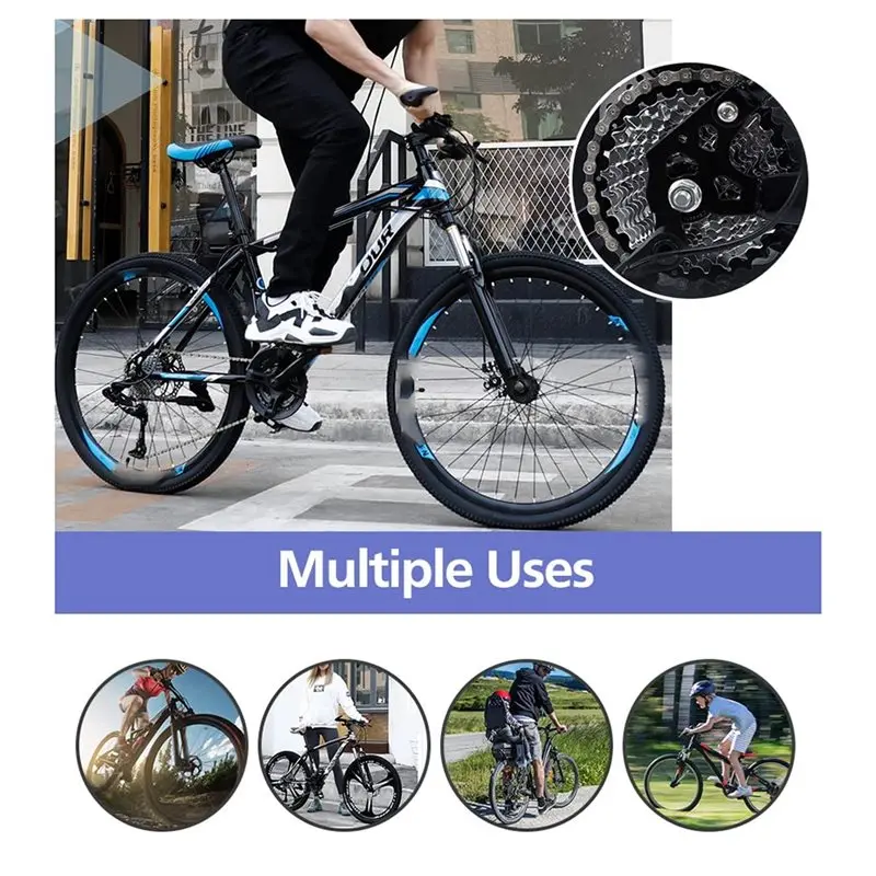 ABLB-Multi-Function Bike Chain Kit, 6/7/8 Speed Bike Repair Kit,With Chain Breaker, Pliers And Hook Etc Accessories Link