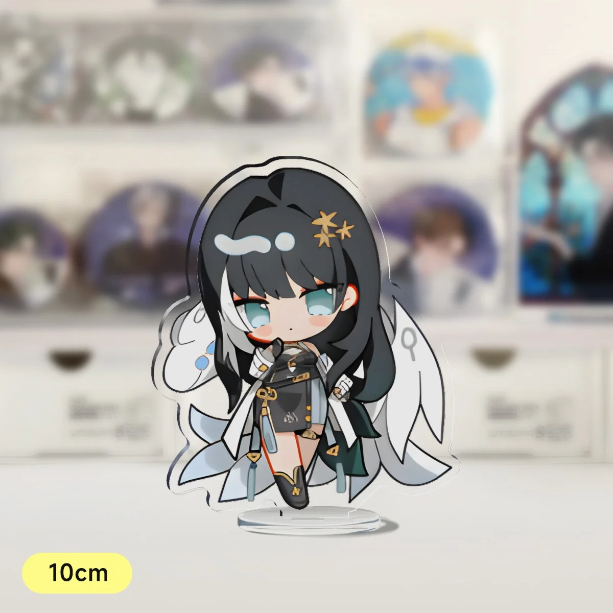 New Hot Game Wuthering Waves LINGYANG Jiyan Yangyang Acrylic Stand Figure Display Cosplay Charm Desktop Model Plate Ornament