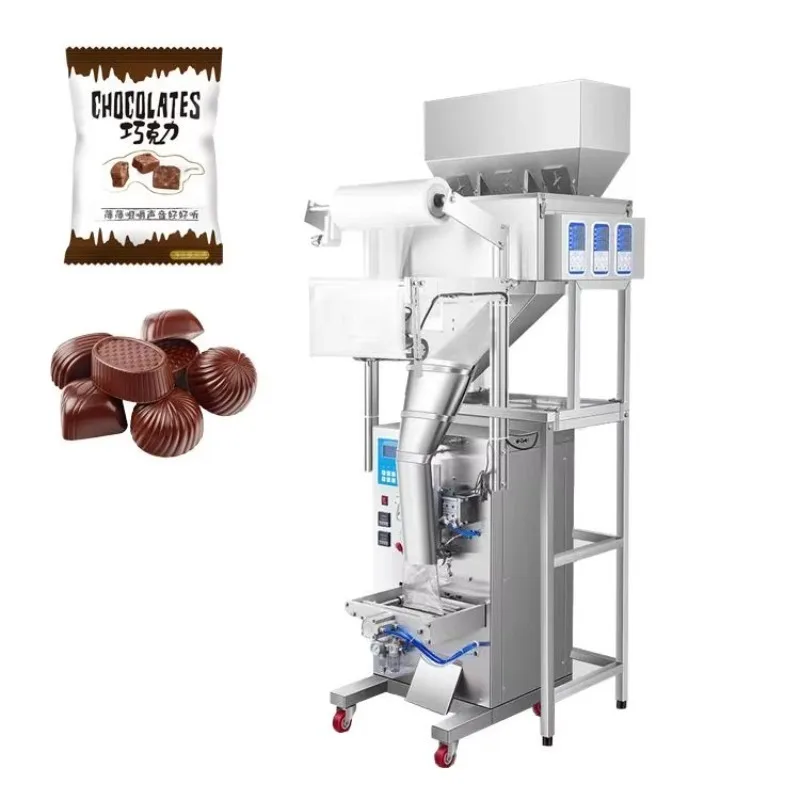 Automated Packing Equipment Machine for Coffee Sachet Powder  Bag Food Snack Filling Sealing Packaging Machine