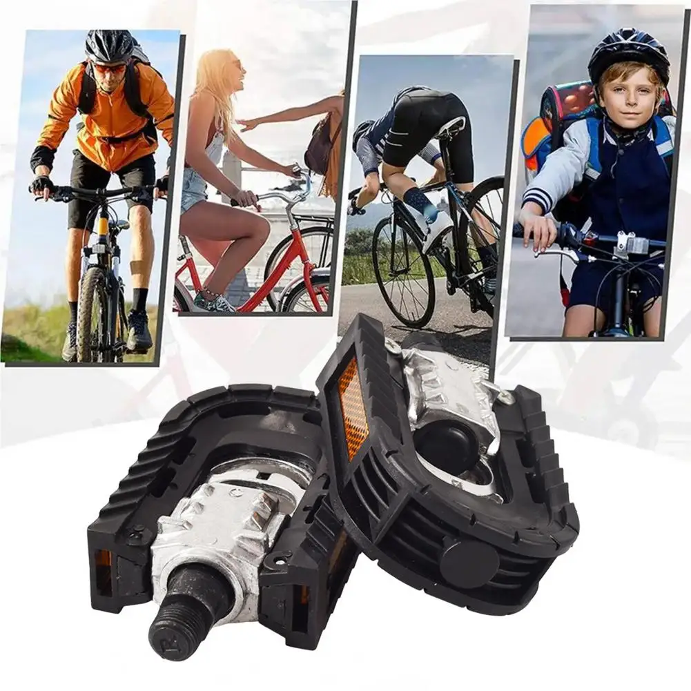 Bike Accessories Ultra-light Folding Bicycle Pedals with Smooth Bearings for Simple Installation High Strength for Bike