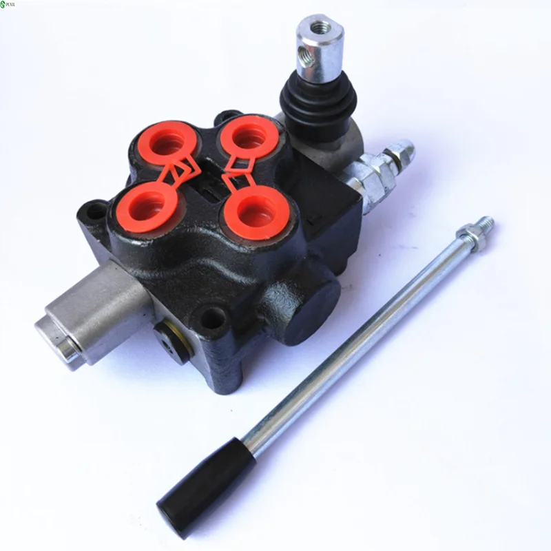 Válvula multidirecional hidráulica, válvula de reversão, cilindro mecânico, distribuidor de motor ZD-L102, controle de distribuidor de válvula multidirecional