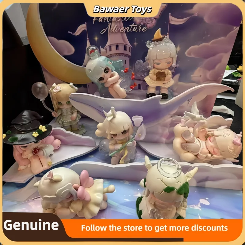 

Original Liita2 Generation Lychee Tart Embrace Adventure Series Blind Box Action Dolls Cute Desktop Decorative Items Trendy Gift