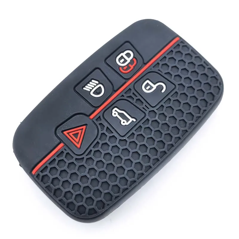 New Car Remote Key Case Cover Shell for Land Rover Range Rover Sport Evoque Freelander Velar Discovery 4 Jaguar XE XJ XF Guitar