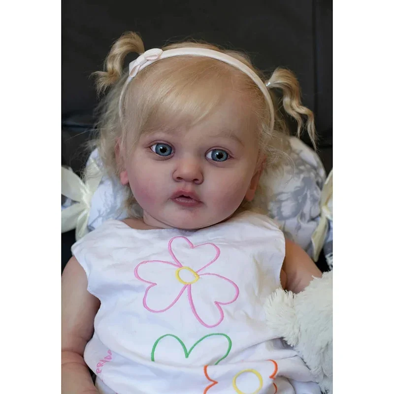 

60CM Reborn Baby Doll Ayana Princess Girl Many Hand-Detailed Painting with Visible Veins Lifelike 3D Skin Tone Muñecas Reborn