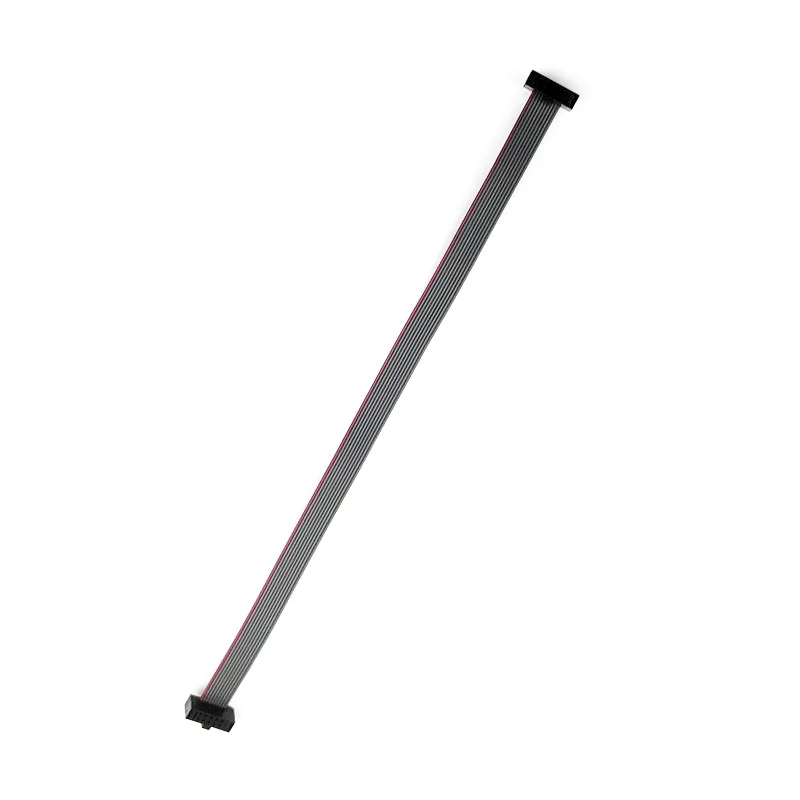 10pcs 15Cm 10-Pin 1.27mm Pitch IDC Socket Extension Flat Ribbon Cable Wire for ISP JTAG