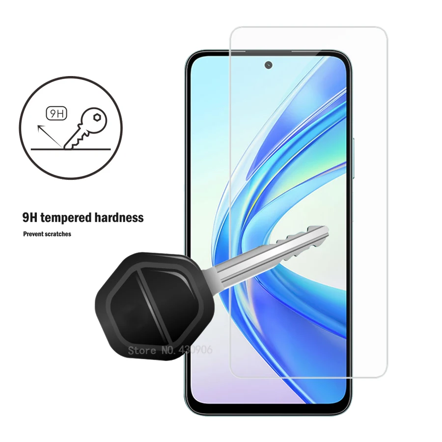 

For Honor X7b Screen Protector Screen Coverage For Honor X7b Transparent Tempered Glass Film edge 9H