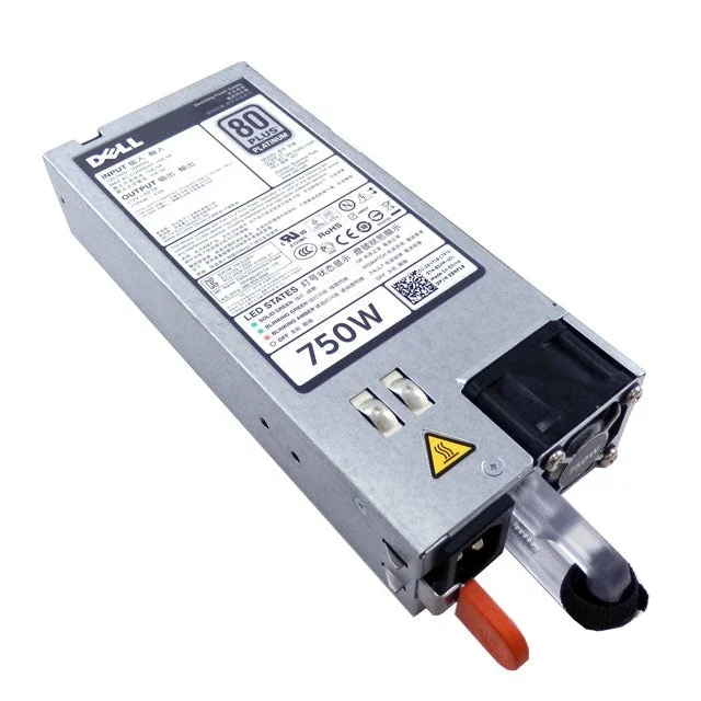 

For Dell PowerEdge R520 R620 R720 R820 Server 750W Power Supply E750E-S0 D750E-S1 5NF18 79RDR