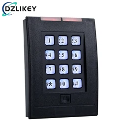 13.56Mhz IC Access Control Keypads, Proximity NFC RFID Card Reader, Supports Wiegand 26/34, RS232, RS485, UART TTL Format