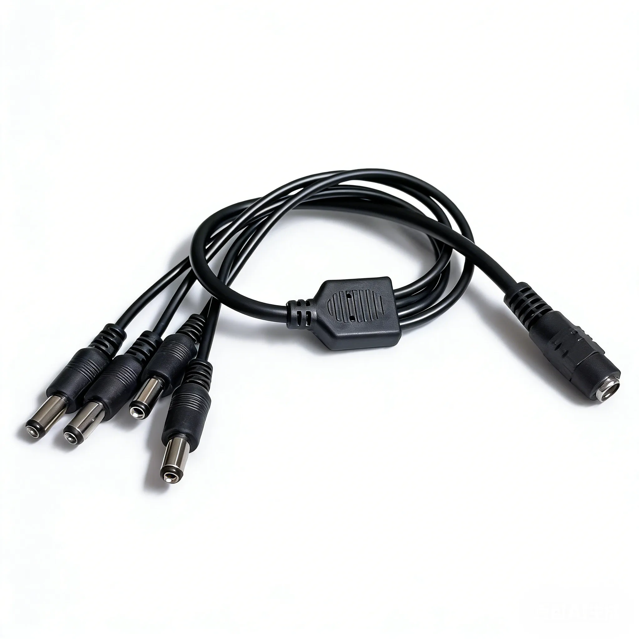 

1 to 4 DC Power Splitter Cable 5.5x2.1mm 4-Port Adapter Cable for CCTV Camera