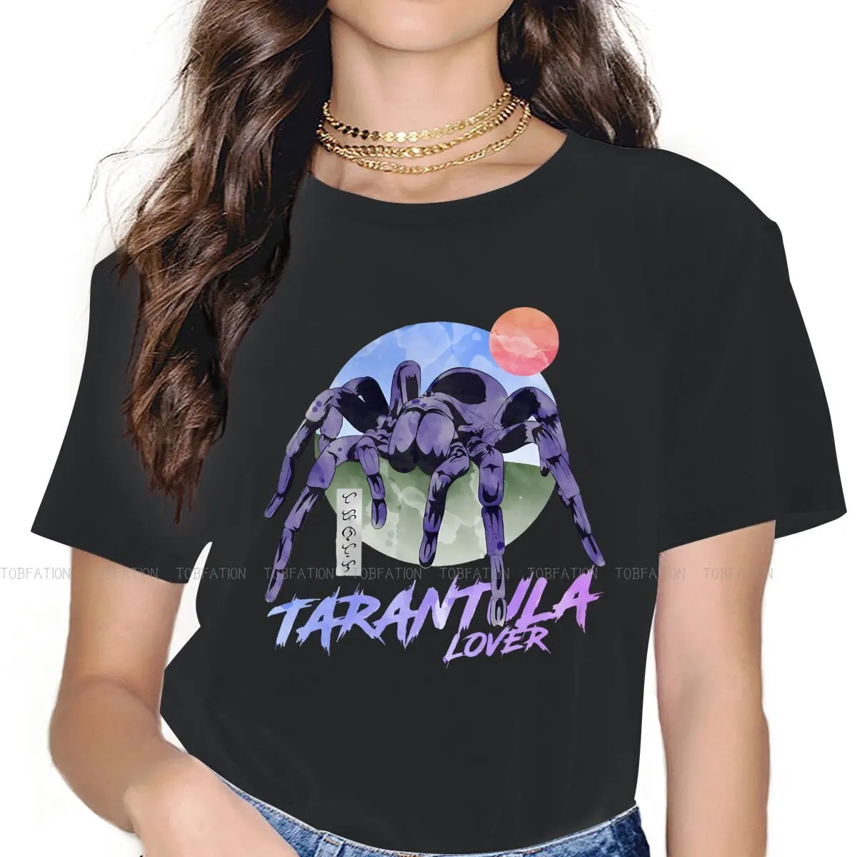 Tarantula Lover Special TShirt for Girl Scary Spider Animal Top Quality Hip Hop Gift Clothes  T Shirt Hot Sale