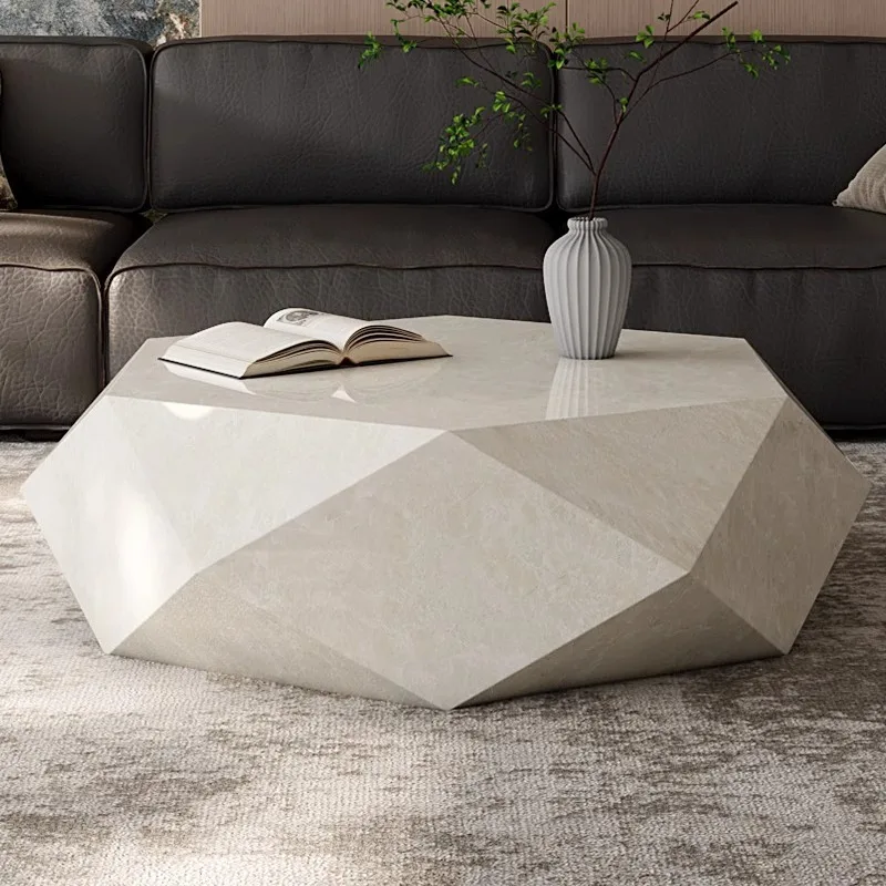 

Irregular Aesthetic Coffee Table Modern Centerpiece Italian Luxury Living Room Side Tables Design Mesa De Centro Furniture