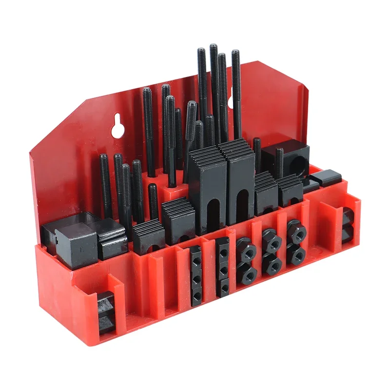 HLTNC M8/ M10/ M12/ M14/ M16/ M18 /M20/M24 58PC Clamping Kits for CNC Tool Accessory Machinery