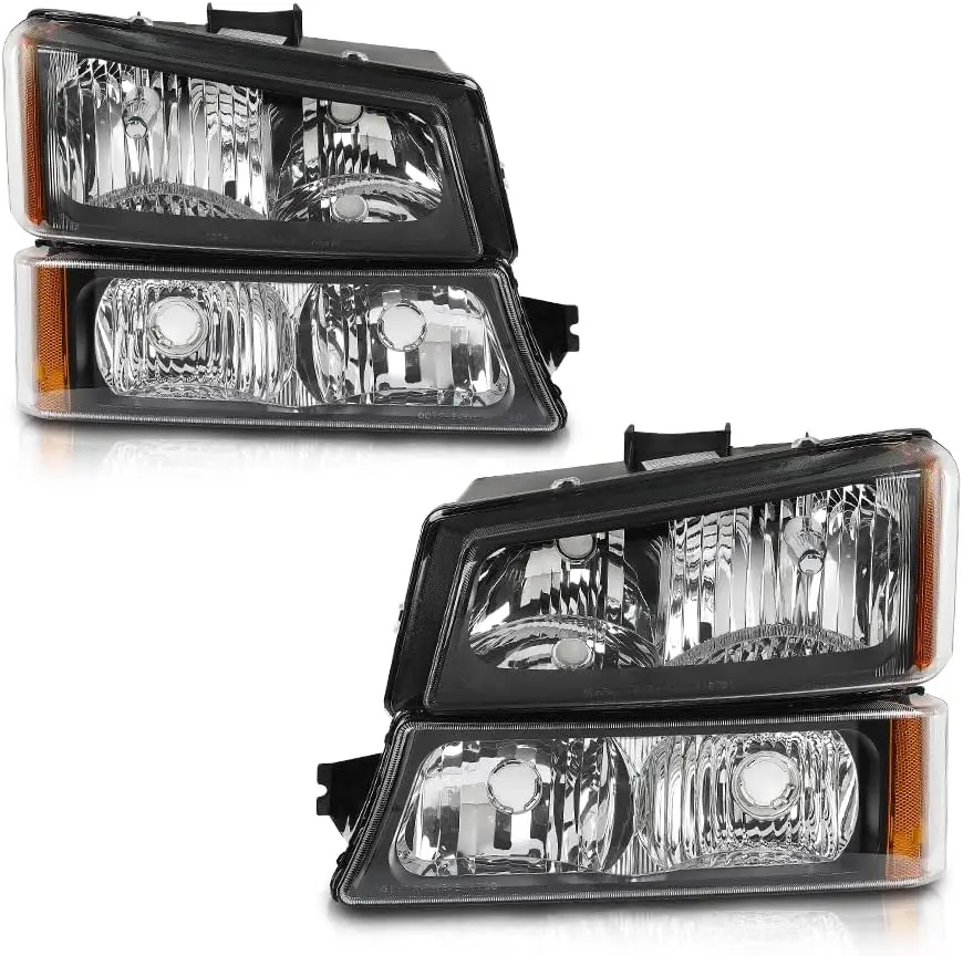 

Фара в сборе, совместимая с моделями Chevy Silverado 1500 2500 3500 HD 2003–2006 гг./03-06 Avalanche 1500 2500 (подходит без Claddin
