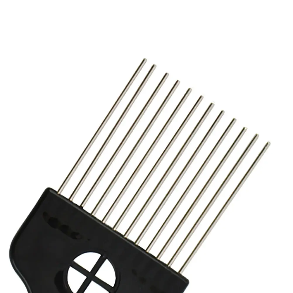 

2Pcs Hair Comb Set Steel Needle Salon Hairdressing Supplies for Men Women Girls Detangle Styling Professional Hair Combs