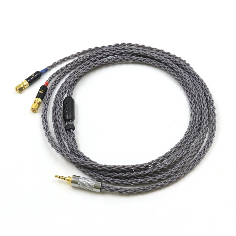 6.5mm XLR 4.4mm 2.5mmHeadphone 7N OCC Cable For HiFiMan HE400 HE5 HE6 HE300 HE4 HE500 HE6 Earphone headset