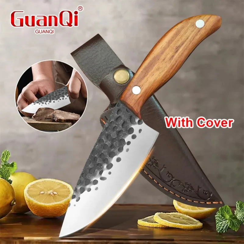 

Handmade Blade Boning Knives Slice Meat Fruit Fish Knife Chef Kitchen Knives Stainless Steel Knife Utility Barbecue Cutting Tool