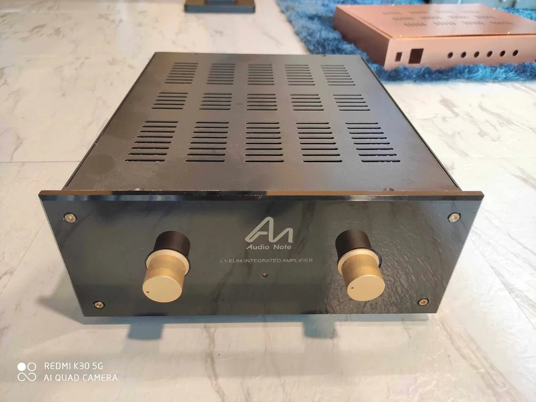 

Direct-Cut Audio Note EL84 Push-Pull Finished Tube Amplifier for Hi-Fi Enthusiasts