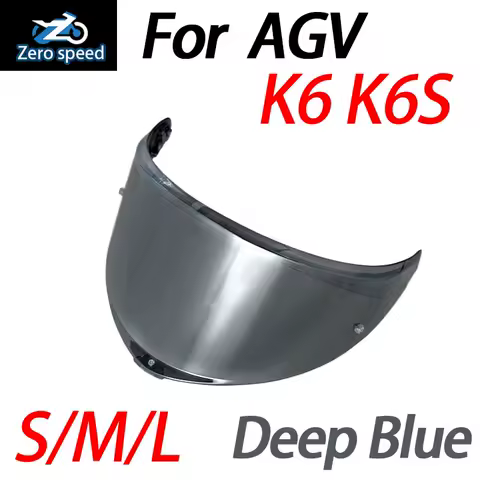 Visor For visiera agv k6s Uv Protevtion Motorcycle Helmet Shields Replacement Viseira Capacete Cascos Accessories