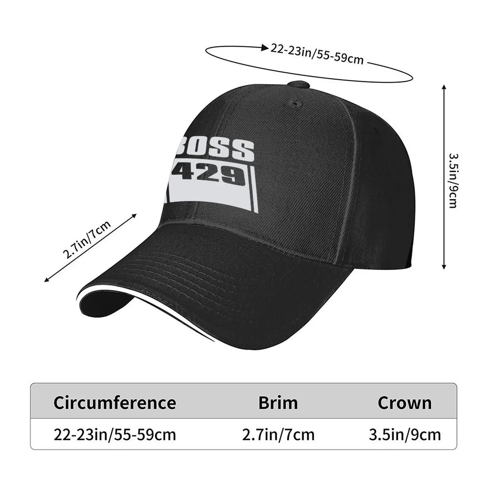 Boss 429 قبعة بيسبول للأطفال قبعة قبعة الرجال القبعات على العرض دروبشيبينغ قبعات للحماية من الشمس للنساء والرجال