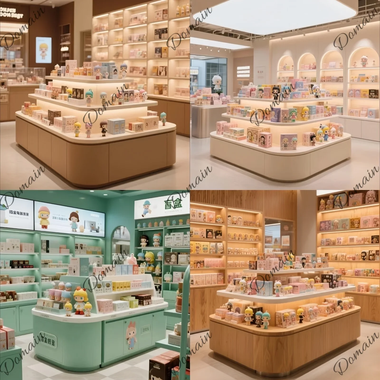 C P Merchandise Display Cabinet Accessories Cups Cosmetics Millet Store Pet Store Souvenir Nakajima Display Stand