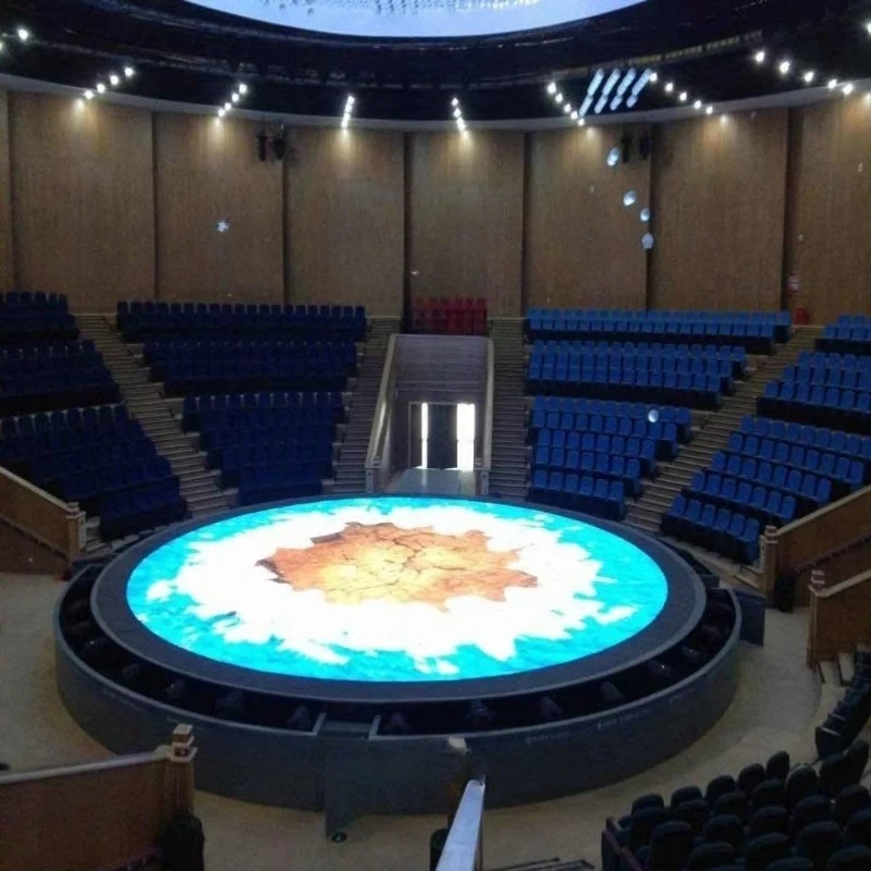Super high definition Full Color Interactive Light Emitting Diode Dance Floor Tiles with Video Display