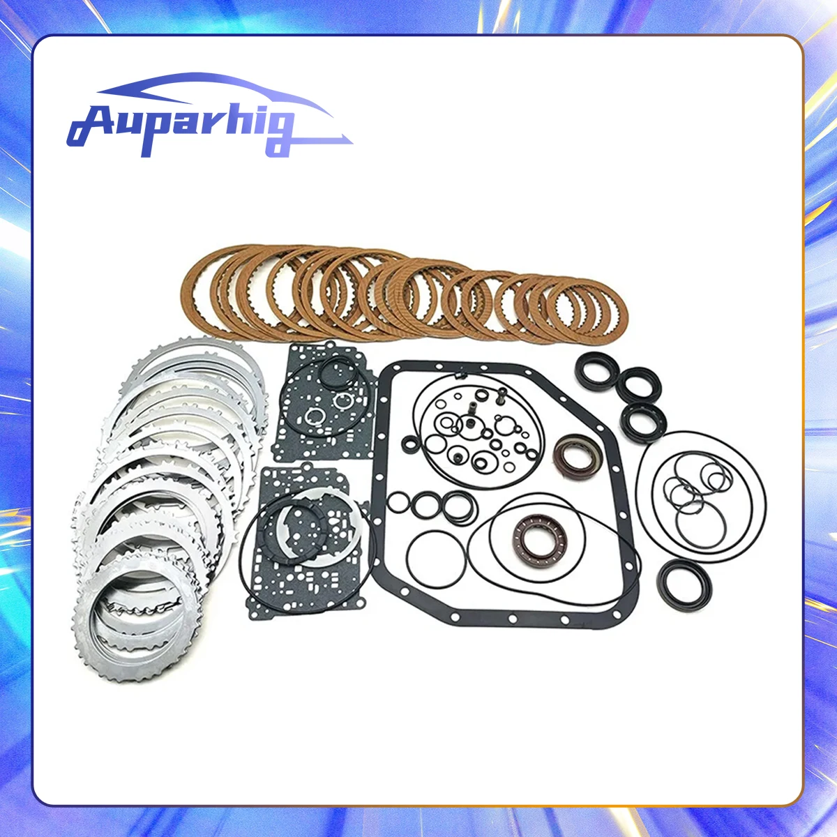 

Basinpart New U340E U341E U340 U341 Auto Transmission Master Rebuild Kit Gasket For Toyota Corolla 2000-On Overhaul Repair Kit