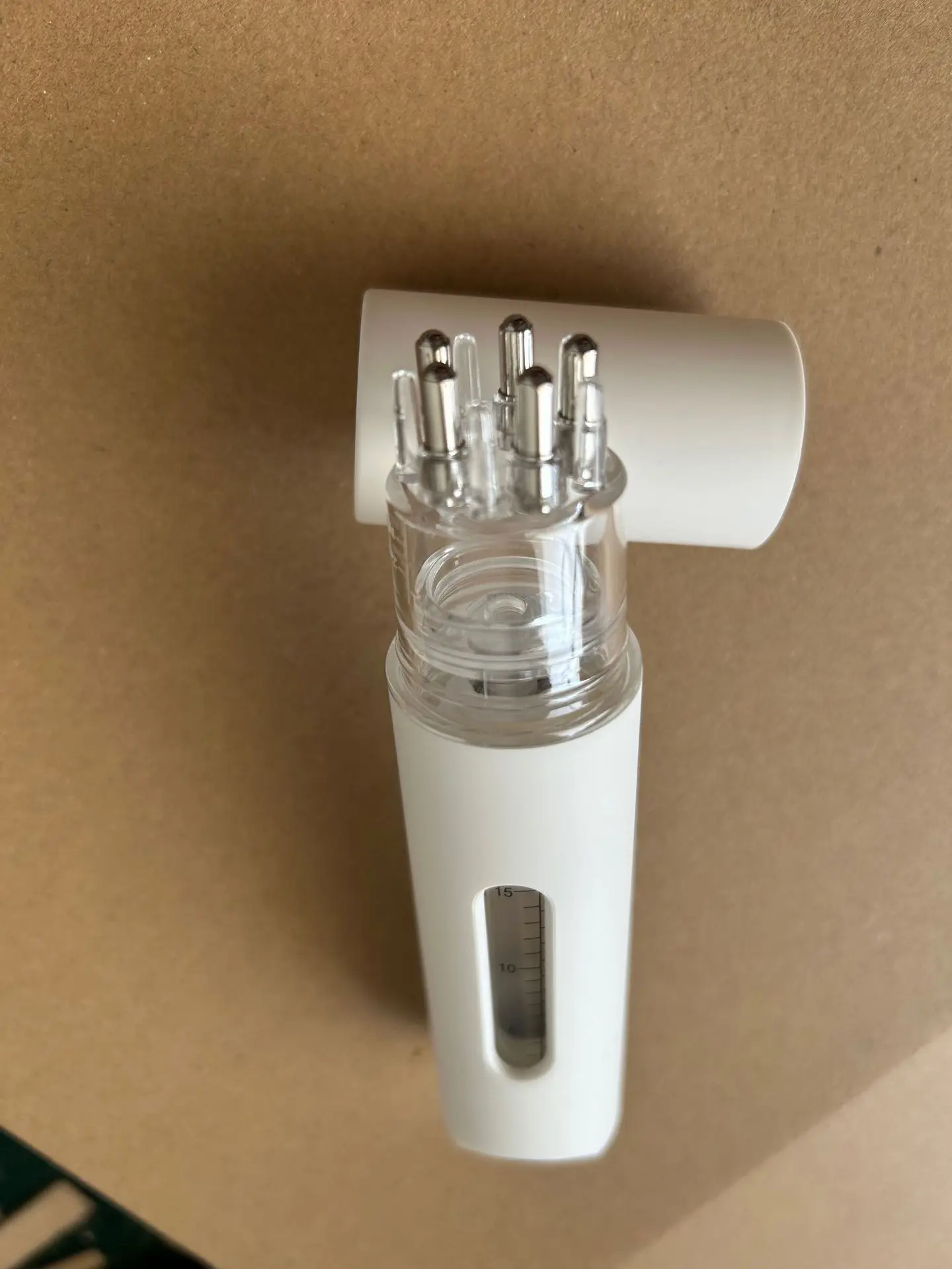 Scalp medicine dispenser 15ml smear ball liquid dispenser massage comb hair care anti-loss instrument