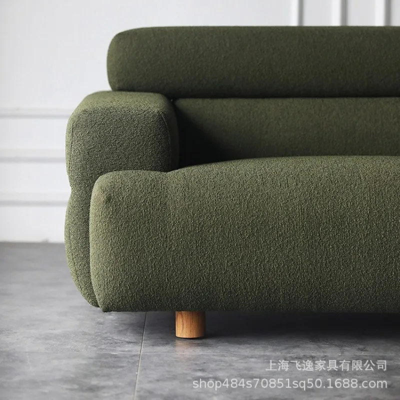 Nordisches, leichtes Luxus-Stoffsofa