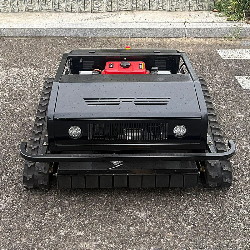 Customized  All Terrain 1. Self-Propelled Robot Lawn Mower 2. Remote Control Robot 3. Agriculture Rubber Tracks 4. Grass