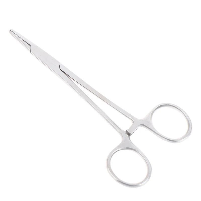 Imagem -05 - Curvo Hemostat Farm Tool Bloqueio Fórceps Agulha Braçadeira Sutura Agulha Titular 12cm