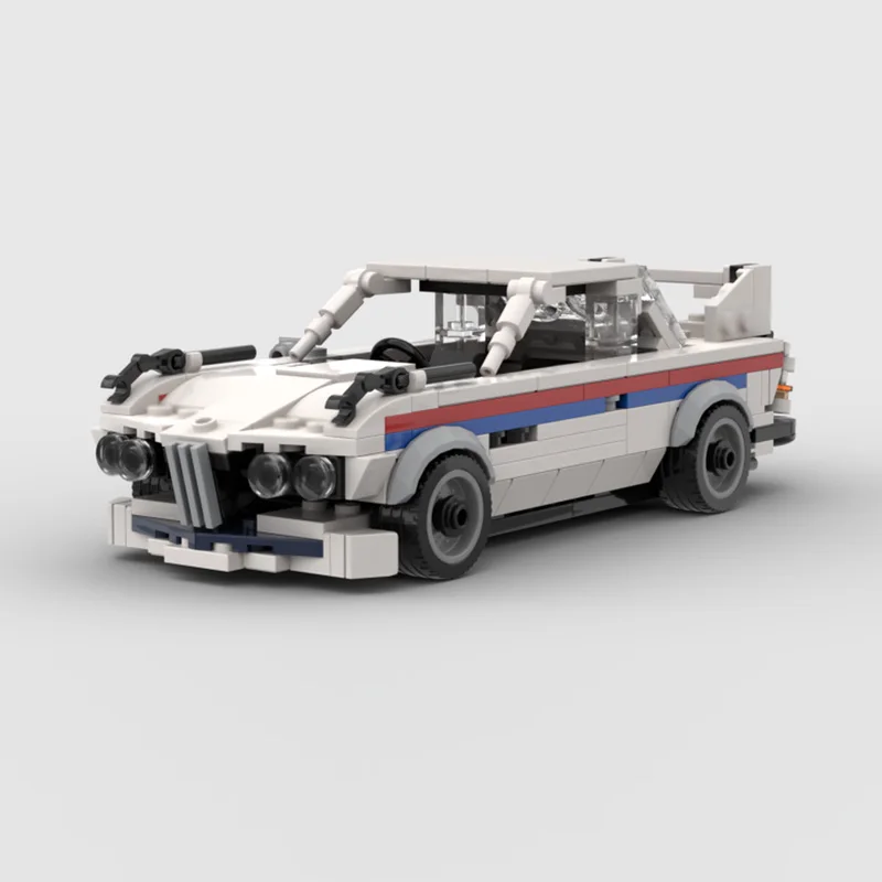 City Car Model MOC Building Bricks CSL High-Performance Sports Car Modular Technology Children Holiday Gifts Assemble Toys Suit