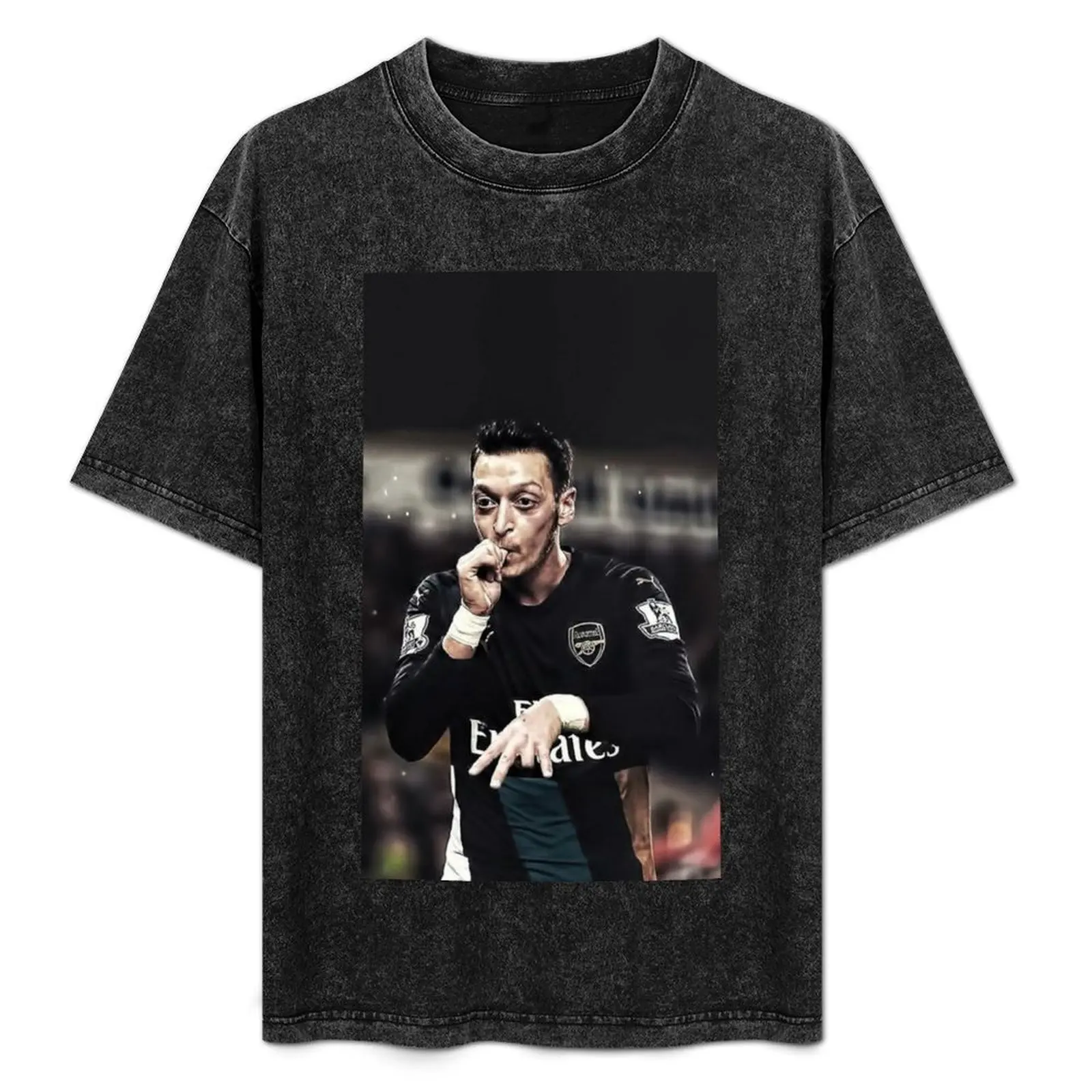 

Mesut Ozil T-Shirt Basic Casual Short Sleeve Cotton Shirt