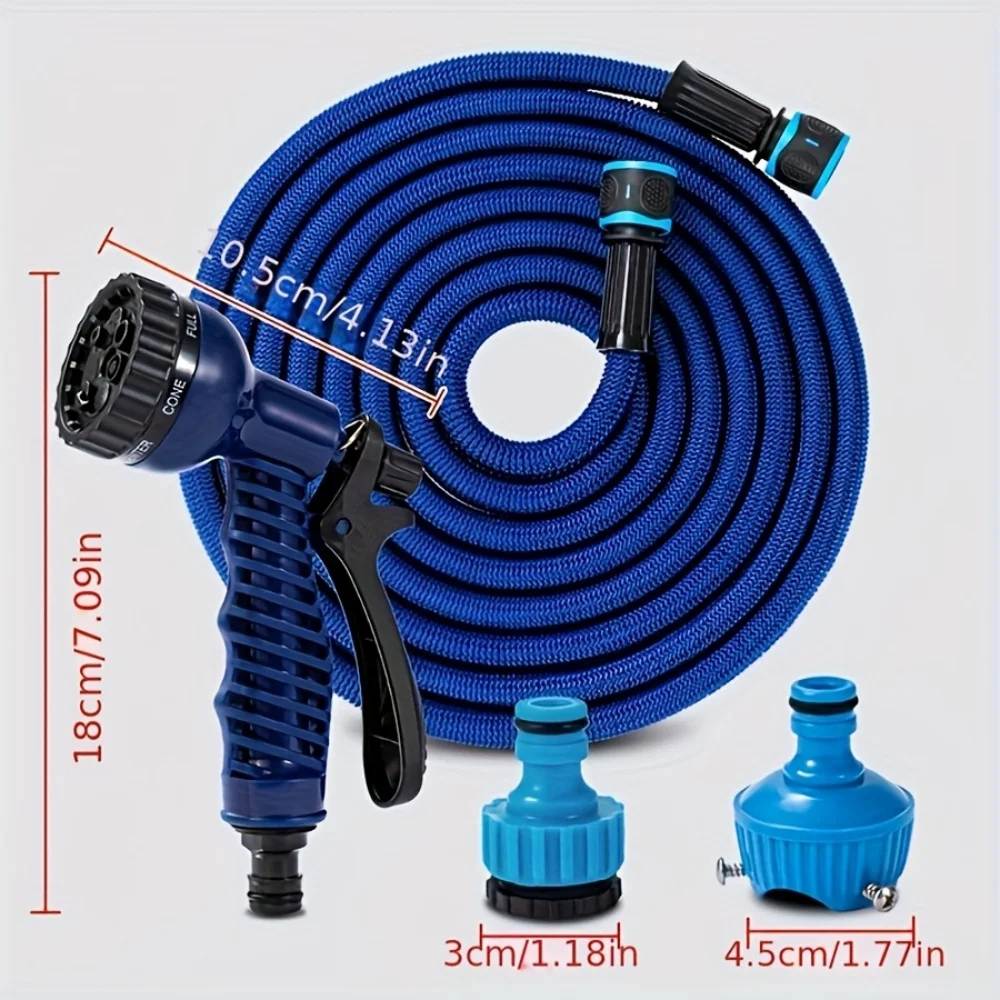 750cm Expandable Flexible Water Hose Car Wash Hose Water Gun Hose Garden Sprayer Gardening Watering Hose Irrigation Tools