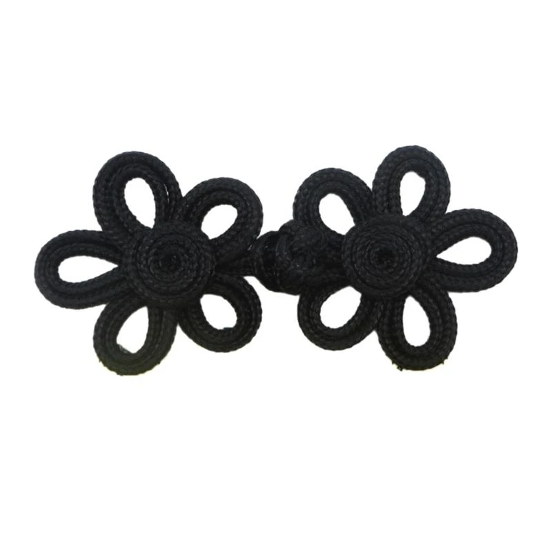 Chinese Knot Disc Buckle Buttons 1 Pair for Dance National Dress Cheongsam