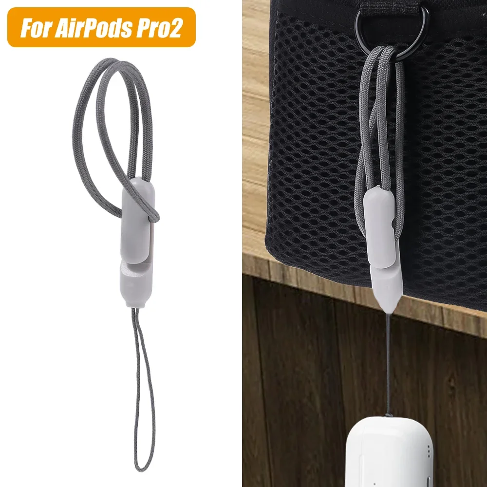 Lanyard TPU Anti-lost Earphone Protective Case for AirPods 2 3 Pro2 2nd Generation Earphone Accessories