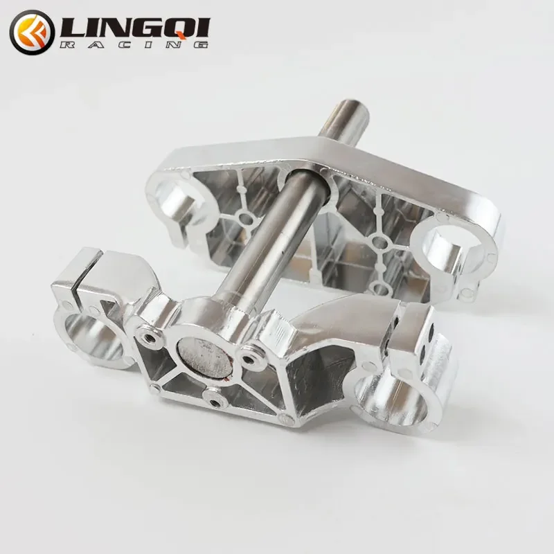 LESQUE Pit Dirt Bike Pressure Block Handlebar Clamp Riser Fixed Connector Plate For Motorcycle Scooter Off Road Kart Parts