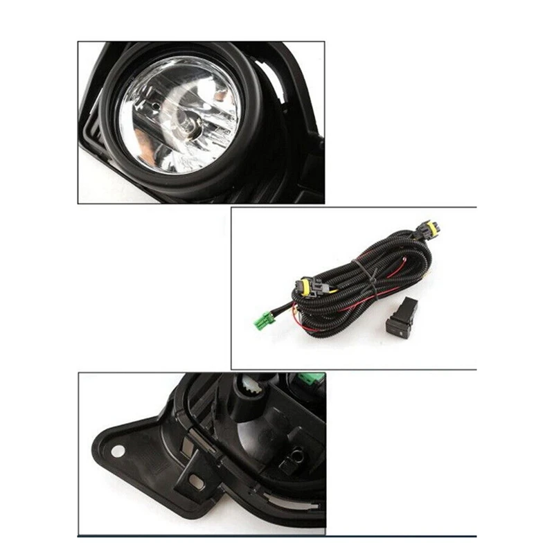 Daytime Running Lights Turning Lights Fog Lights Halogen Lights Replacement Accessories For Toyota Hiace 2014-2016