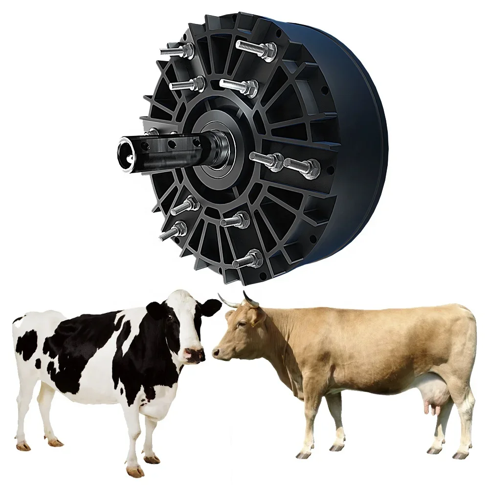 Large Sheep Farm 12ft Giant Hvls Fan PMSM 1.5kw 220v/380v HVLS Industrial Big Ceiling Fan Motor