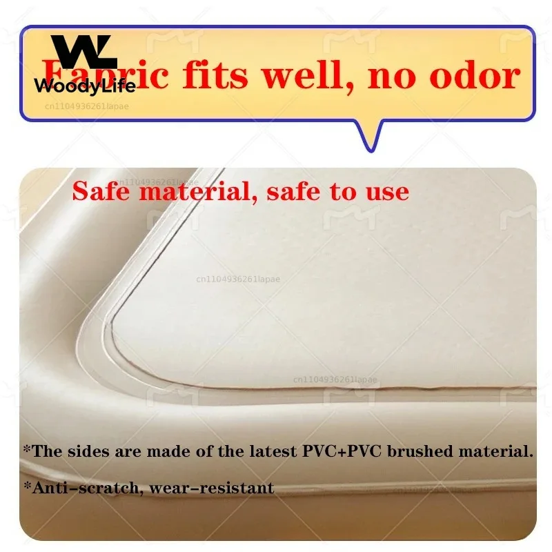 Auto-Inflating Camping Air Mattress - Portable Outdoor Inflatable Bed for Home Tent Floor Use Quick Setup Comfort Travel Air Mat