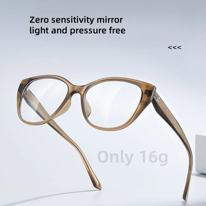 DIEDIESEE TR90 Cat Eye Frame For Women Fashionable And Exquisite Face Friendly Small Optical Prescription Glasses Frame TR81132