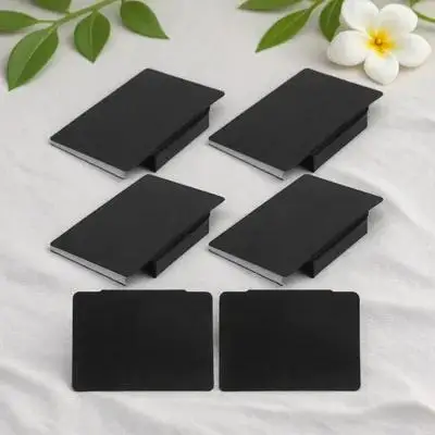 6Pcs Blackboard Price Signs Mini Chalkboard Labels Hanging Food Labels for Restaurant Display Boards Writing Message Boards