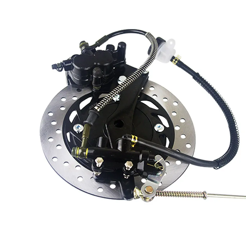 Kit de frein à disque arrière modifié pour moto, avec étrier de frein à disque et pompe de frein pour moto 125/150/250