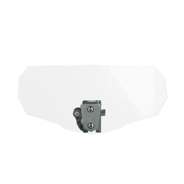 Suitable for motorcycle accessories, raised small windshield windproof CNC aluminum alloy integrated molded adjustable windshiel