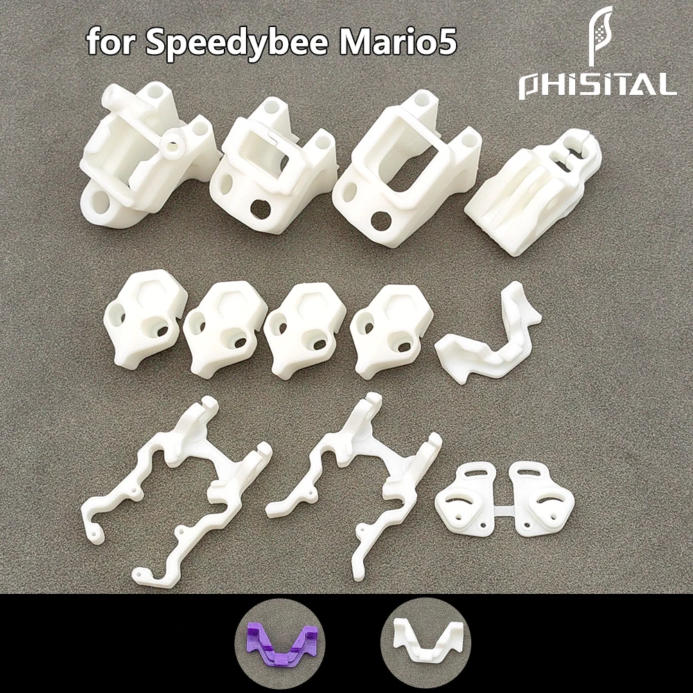 PhiSital 3D Printed Parts TPU Holder Fixed Bracket Seat Replacement Part for Speedybee Mario 5