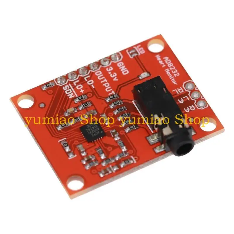587B AD8232 Single Leads Heart Rate Monitoring Development Board for DIY Projects