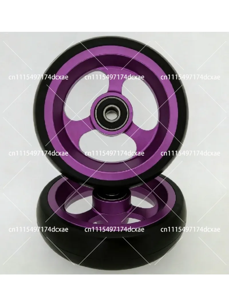 5 Inch Front Roll Caster Wheels for Sports Wheelchairs & Lightweight Wheelchair Replacement