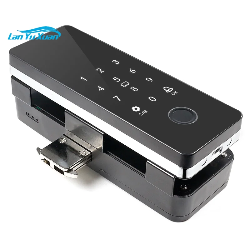 Smart Ecurity Biometric Fingerprint Door Lock for Glass Door,Password Door Lock With IC Cards